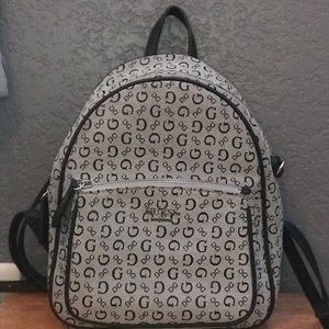 Guess black and grey backpack